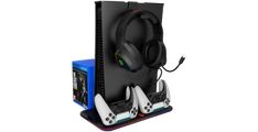 CANYON cooling stand CS-5 RGB PS5 Charge Black